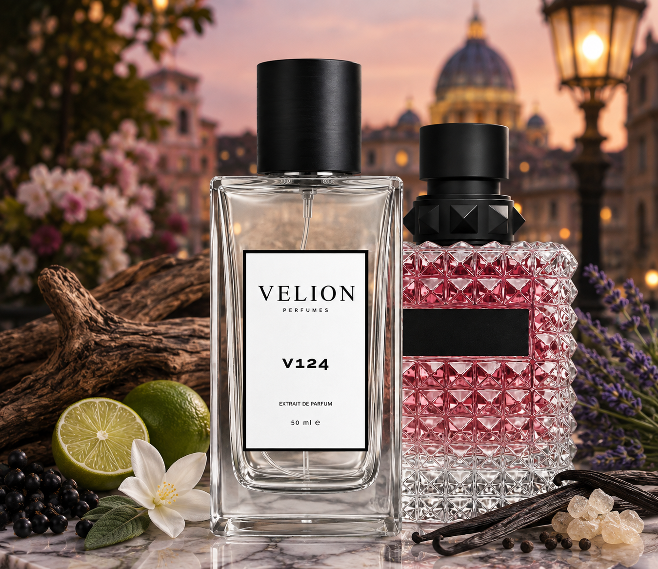 V124 – Duft-DNA von „Born in Roma Donna“